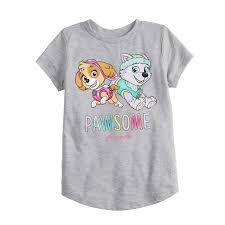 Jumping Beans Little Girls 4 12 Paw Patrol Pawsome Friends Tee