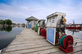 fuel dock bluffers park marina