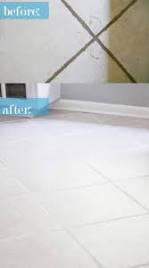 cleaning tile floors