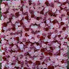 Whether it is your kitchen, dining, or bathroom, the right time of flower can accentuate the décor to a significant level. High Quality Artificial Flower Wall Panels Wedding Background Decoration Fake Flower Used Red Pink White Pink With Event Lc004 Artificial Dried Flowers Aliexpress