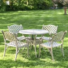 Four Seater Cast Aluminium Garden Table