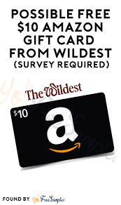 possible free 10 amazon gift card from