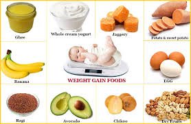 31 Weight Gain Food For Babies 1 2 Year Baby Food Chart