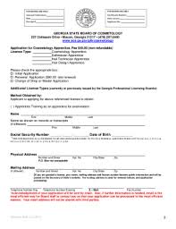 nail salon job application form pdffiller