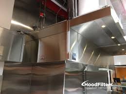 commercial kitchen hood and fan system