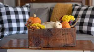 decorating for fall on a budget