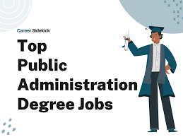public administration degree jobs