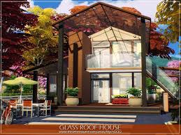 Glass Roof House The Sims 4 Catalog