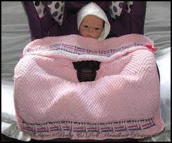 8 Patterns For Car Seat Blankets To Fit