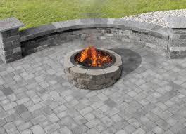 Multicolored paver patio installed around an existing concrete slab. Crestone Fire Pit Project Material List 3 6 W X 10 1 2 H At Menards
