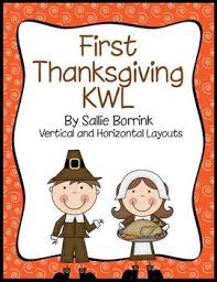 First Thanksgiving Kwl For Educators First Thanksgiving