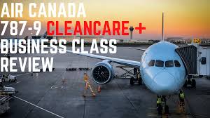 review air canada 787 9 business cl
