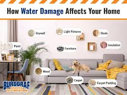 how water damage affects your home