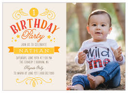 first birthday invitations by basic invite