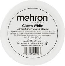 mehron clown white professional grease