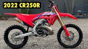 2022 honda cr250r 2 stroke motocross