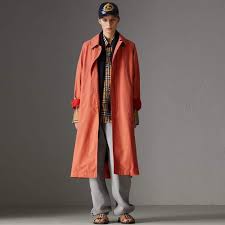 Burberry Reissued Cotton Car Coat With