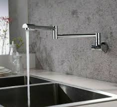 Wall Mounted Kitchen Faucets Swivel