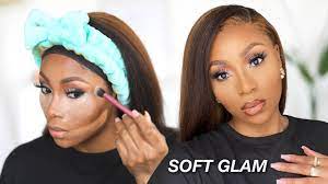 soft glam flawless makeup bellanaija