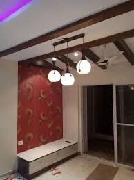 veneer wooden false ceiling pu coated