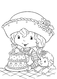 This is also the fourth generation of the series. Drawing Of Plum Puddin L Friend Of Strawberry Shortcake Coloring Page