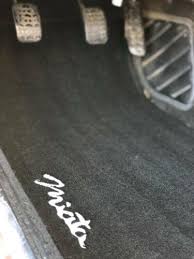 mazda miata oem style floor mats with