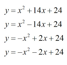 A Quadratic Equation Given Constraints