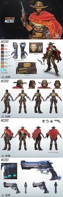 Welcome to my mccree guide. Overwatch Mccree Reference Guide Overwatch Overwatch Cosplay Character Design