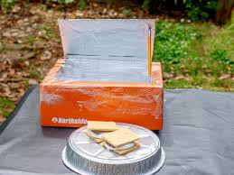 a solar oven from a cardboard box