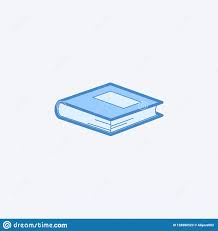 Book 2 Colored Line Icon Simple Dark And Light Blue Element