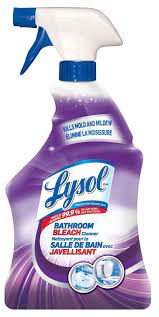 lysol disinfectant bathroom bleach