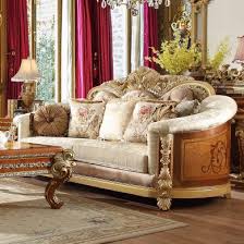 Homey Design Hd 821 Sofa In Rich Brown
