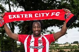 exeter city sign goalkeeper jamal