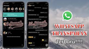 Download apk wa transparan terbaru. Whatsapp Transparan Mod Apk Download Terbaru 2021 Aman