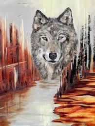 Wolf Artwork 134 Original Artworks