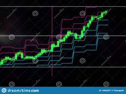 Candlestick Chart Of Stock Or Currency Price Growth
