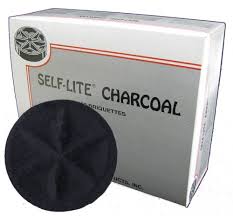 Charcoal Self Lite Brand Briquettes Cl57704 Charcoal Incense