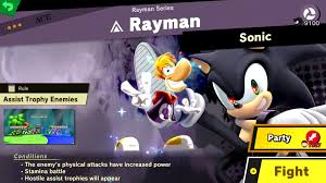 Raymans Spirit Battle In World Of Light Super Smash