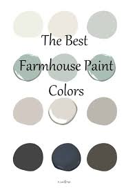 The Best Modern Farmhouse Paint Colors