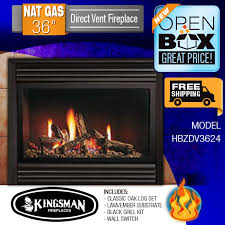 Kingsman Gas Direct Vent Fireplace