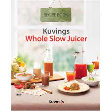 kuvings whole slow juicer recipe book