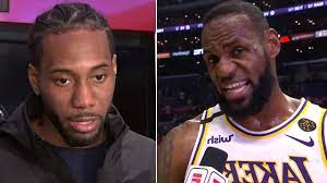 Kawhi leonard is rumored to be the father of a new baby who was allegedly born in canada in early 2019, per narcity.while leonard has not commented on the rumor publicly, if true, it would mark. Lebron James Calls Out Kawhi You Are My Son This Is My City Kawhi Leonard Breaks Silence Youtube