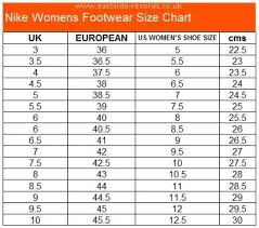 Uk Size Chart Shoes Women Www Prosvsgijoes Org