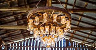 Mason Jar Chandelier Let There Be Light