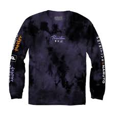 Primitive X Naruto Powers Long Sleeve T Shirt Purple