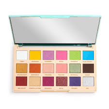 eyeshadow and pigment palette makeup