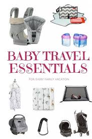 10 baby travel essentials for every