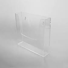 Clear Acrylic Wall File Holder For Office
