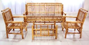 bamboo sofa set at best in