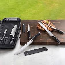 The steel core adopts japanese vg10, with high sharpness. Cangshan S Series German Steel Forged 7 Piece Bbq Knife Set Costco